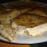 Naleśniki z żółtym serem