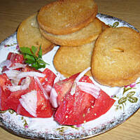 Chleb z patelni z solą najlepszy