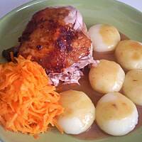 Kurczak pieczony z miodem