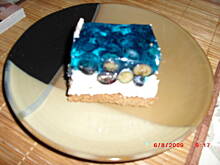 Fot. kamila258, Ciasto z jagodami w modnych kolorach