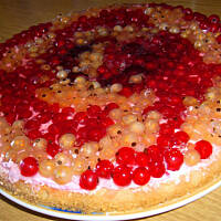 Torcik  na dobry nastrój mocno owocowy wg Różyczki