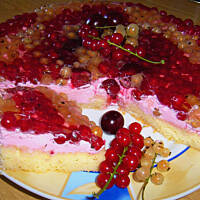 Torcik  na dobry nastrój mocno owocowy wg Różyczki