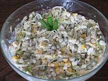 Fot. DominisiaD, Sałatka porowa Mojej Mamy