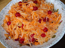 Fot. niebieska-różyczka, Surówka z porzeczkami bardzo soczysta wg Różyczki