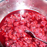 zupka z wiśni lub czereśni