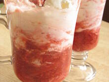 Fot. Majka2, deser truskawkowy w duecie