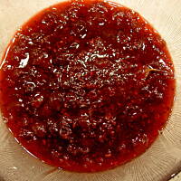 Chutney z agrestu z chili i imbirem