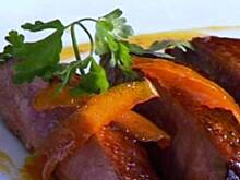 Fot. obi25, Pierś z kaczki w pomarańczach.