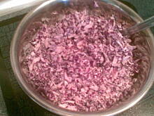 Fot. kaha87ha, Surówka z kapusty czerwonej - pyszna, szybka i bardzo łatwa