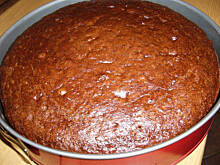 Fot. niebieska-różyczka, Ciasto murzynek  z pomarańczowo-piernikową nutą wg Różyczki