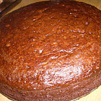 Ciasto murzynek  z pomarańczowo-piernikową nutą wg Różyczki