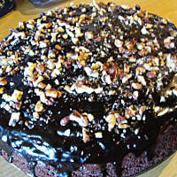 Ciasto murzynek  z pomarańczowo-piernikową nutą wg Różyczki