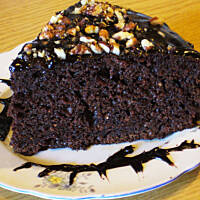 Ciasto murzynek  z pomarańczowo-piernikową nutą wg Różyczki