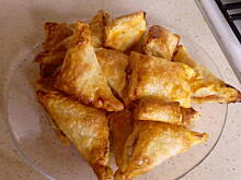 Fot. malamigotka, Ciasteczka francuskie z jablkiem i cynamonem latwe