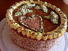 Fot. Misiadełko, TORT URODZINOWY AJERKONIAKOWO-CZEKOLADOWY "OD SERCA" - szybki, łatwy i przepyszny