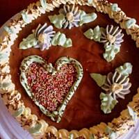 TORT URODZINOWY AJERKONIAKOWO-CZEKOLADOWY "OD SERCA" - szybki, łatwy i przepyszny