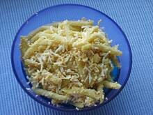 Fot. shiraja, fasolka szparagowa z jajem