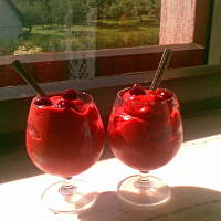 pyszne domowe lody truskawkowe