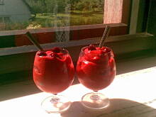 Fot. kaha87ha, pyszne domowe lody truskawkowe