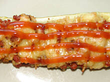 Fot. saguska, Papryka lub cukinia faszerowane-zapiekane