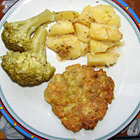 Brokułowe lub kalafiorowe kotleciki