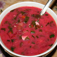 Chłodnik z Botwinki Ali