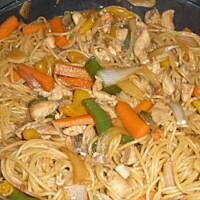 Spaghetti po szanghajsku