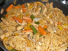 Fot. Keyti, Spaghetti po szanghajsku