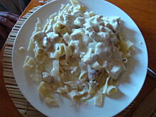 Fot. emeska1974, Piersi kurczaka w sosie serowym - łatwe danie