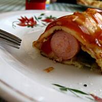Naleśnikowy hot-dog