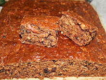 Fot. Alicja64, Ciasto jabłkowo cukiniowe z bakaliami