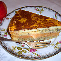 Piegowaty torcik jabłkowy wg Różyczki