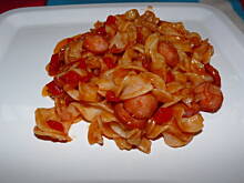 Fot. agap2606, Makaron z ketchupem