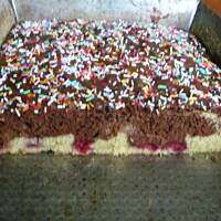 Proste i szybkie ciasto z malinami