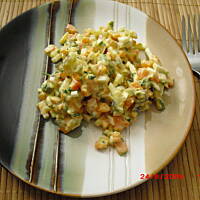 Sałatka z zieleniną do chlebka