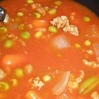 Zupa meksykańska z wołowiną