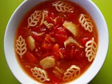 Fot. Sarennka, Sierpniowa pomidorówka z makaronem