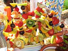 Fot. malibu, Koreczki owocowe od malibu