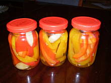Fot. ada5, Papryka marynowana z czosnkiem