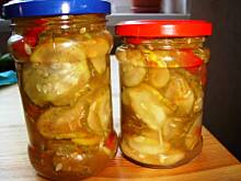 Fot. justysia4444, Ogórki ogniste  z czosnkiem i chili