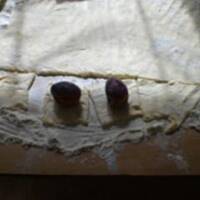 Knedle z owocami ( sliwki )