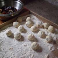 Knedle z owocami ( sliwki )