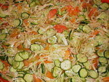 Fot. asiula76, Sałatka warzywna na zimę