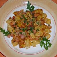 Zapiekana improwizacja makaronowa