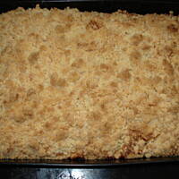 Szybki placek z kruszonką - łatwiutki