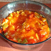 Ryba w warzywach na zimno