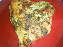 Fot. natalka1, Pieczen z indyka z pietruszka i czosnkiem