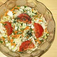 surówka z pekińskiej:)