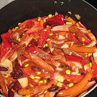 Parówki po meksykańsku wg  orginalnej receptury