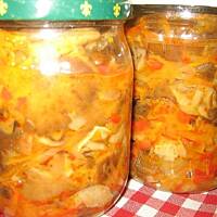 Salatka z opieniek polecam